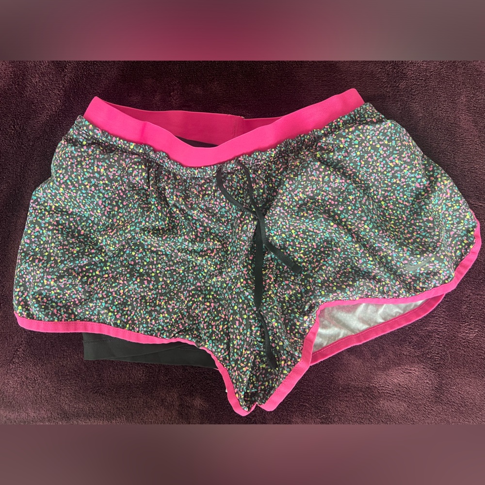 Nike Dri-FIT Black and Pink shorts